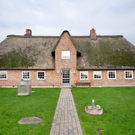 Deichhaus Bullerbue Dagebuell Villa Exterior foto