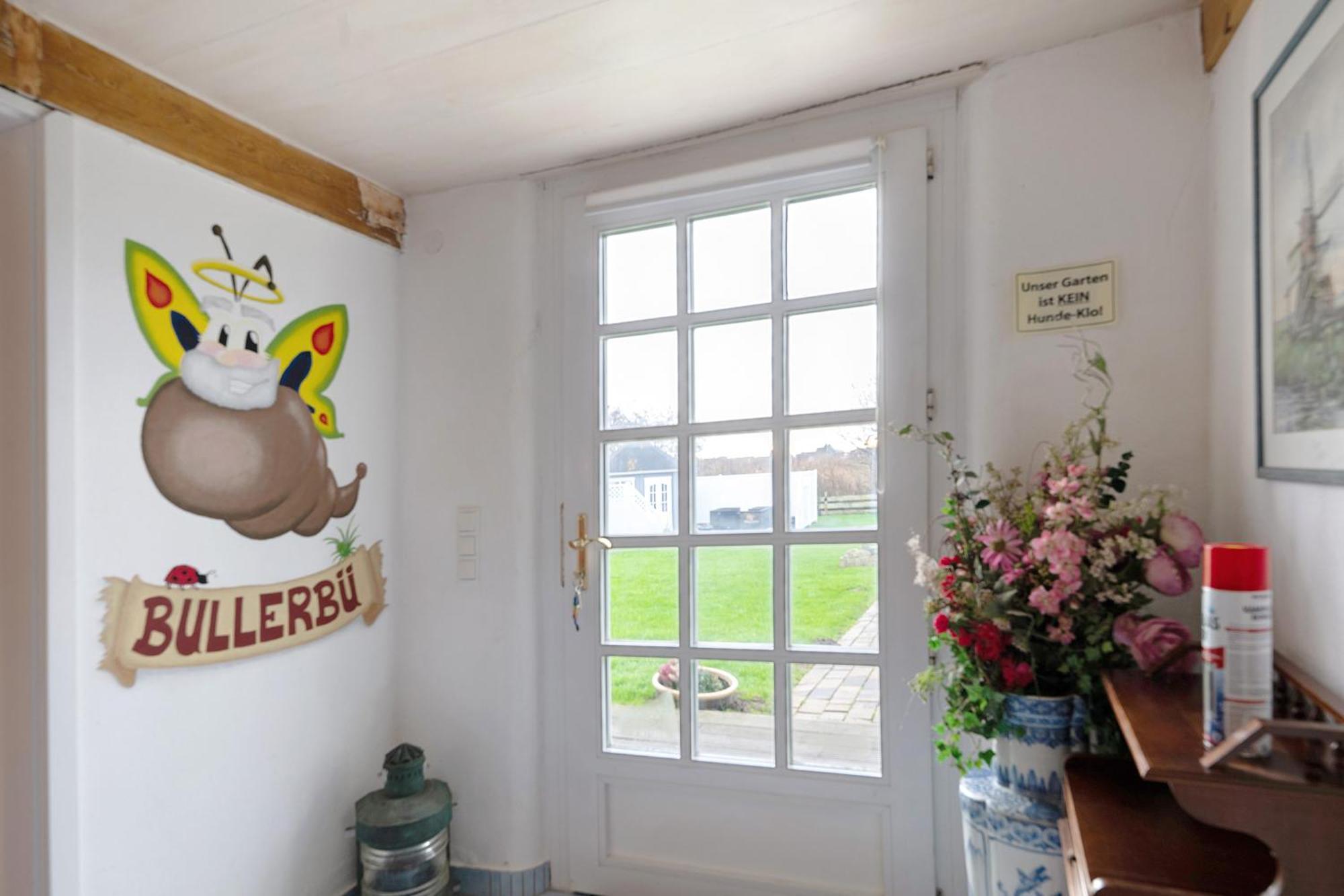 Deichhaus Bullerbue Dagebuell Villa Exterior foto